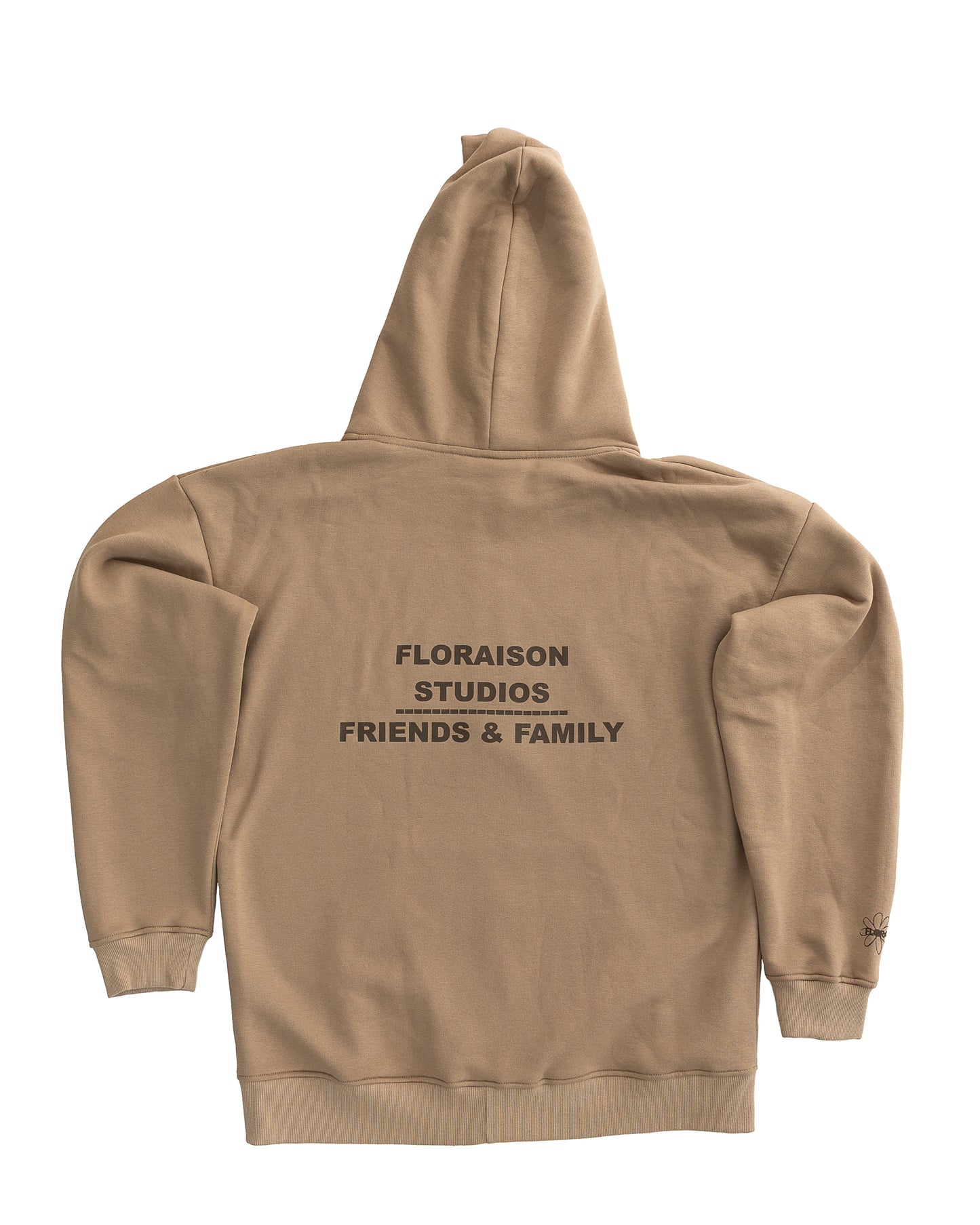 Friends & Family Hoodie Beige